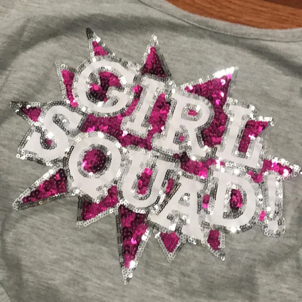 NWOT Girl Squad sparkle shirt 14